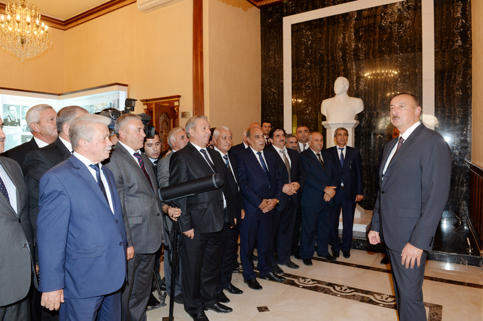 Prezident İlham Əliyev Füzuli rayonunda səfərdədir (FOTO)