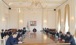 Prezident İlham Əliyev: Bütövlükdə idmanı Azərbaycan cəmiyyətində önəmli bir amil kimi təqdimetmə siyasətimiz öz nəticəsini verib (FOTO) (ƏLAVƏ OLUNUB)