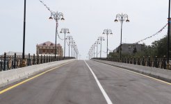 Prezident İlham Əliyev Bakıda növbəti yol qovşağının açılışında iştirak edib (FOTO)