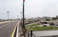 Prezident İlham Əliyev Bakıda növbəti yol qovşağının açılışında iştirak edib (FOTO)