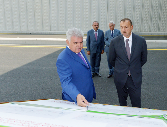 Prezident İlham Əliyev Bakıda növbəti yol qovşağının açılışında iştirak edib (FOTO)