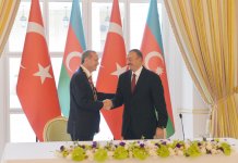Prezident İlham Əliyev: Azərbaycanda elə bir insan tapılmaz ki, Türkiyəni öz doğma vətəni kimi sevməsin (FOTO)