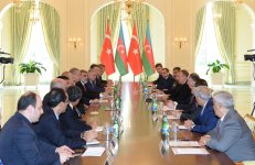 Prezident İlham Əliyev: Türkiyə-Azərbaycan əlaqələri dostluq, qardaşlıq əlaqələridir (FOTO)
