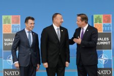 Prezident İlham Əliyev Uelsdə NATO-nun sammitində çıxış edib (FOTO)