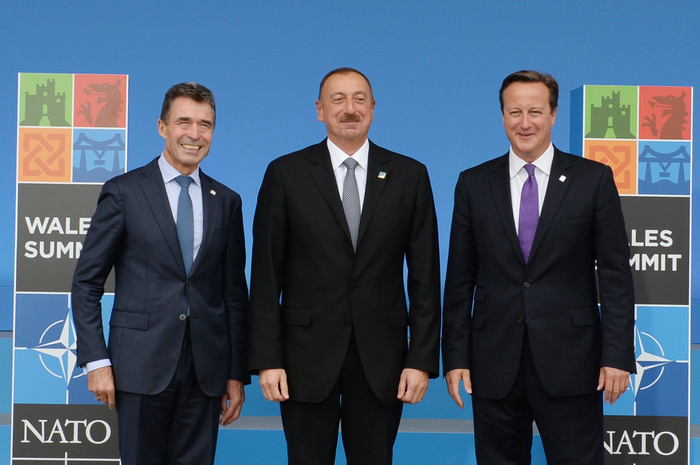 Prezident İlham Əliyev Uelsdə NATO-nun sammitində çıxış edib (FOTO)