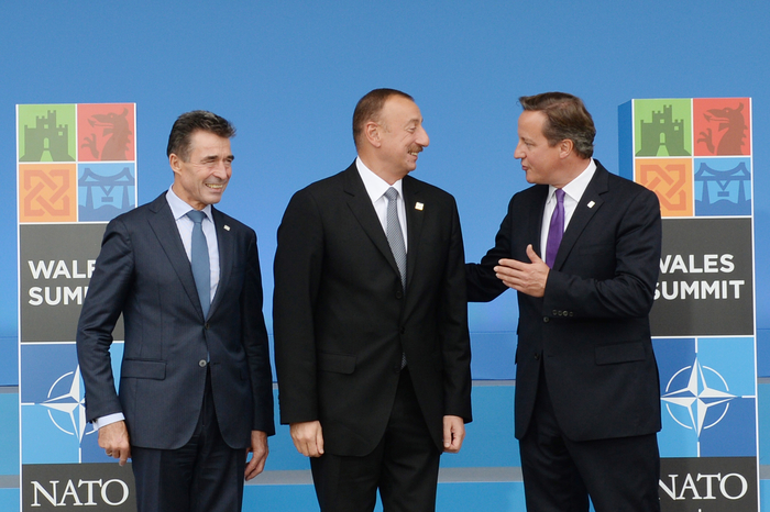 Prezident İlham Əliyev Uelsdə NATO-nun sammitində çıxış edib (FOTO)