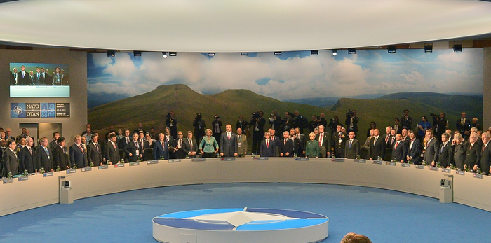 Prezident İlham Əliyev Uelsdə NATO-nun sammitində çıxış edib (FOTO)
