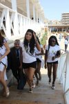 Dünya gözəlləri Bakıda Xəzər dənizinin sahilində (FOTO)