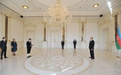 Prezident İlham Əliyev Norveçin Azərbaycanda yeni təyin olunmuş səfirini qəbul edib (FOTO)