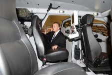 Prezident İlham Əliyev birinci Azərbaycan Beynəlxalq müdafiə sənayesi sərgisi ilə tanış olub (FOTO)