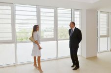 Prezident İlham Əliyev və xanımı Bakı Fransız Liseyinin açılışında iştirak ediblər (FOTO)