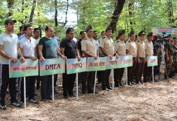 FHN-çilər səmti müəyyənetmə idmanı üzrə yarışıblar (FOTO)