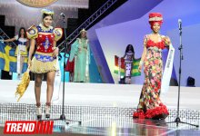 Bakıda "Miss Globe International" beynəlxalq gözəllik müsabiqəsinin qalibi (FOTO)