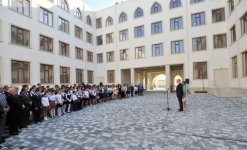 Prezident İlham Əliyev: Azərbaycanın uğurlu gələcəyi cəmiyyətin intellektual potensialından asılıdır (FOTO)