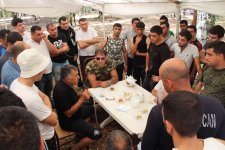 FHN-çilər səmti müəyyənetmə idmanı üzrə yarışıblar (FOTO)