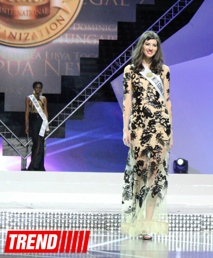 Bakıda "Miss Globe International" beynəlxalq gözəllik müsabiqəsinin qalibi (FOTO)