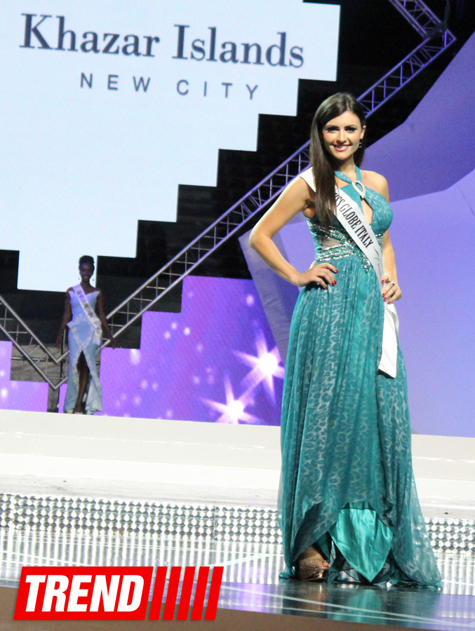 Bakıda "Miss Globe International" beynəlxalq gözəllik müsabiqəsinin qalibi (FOTO)
