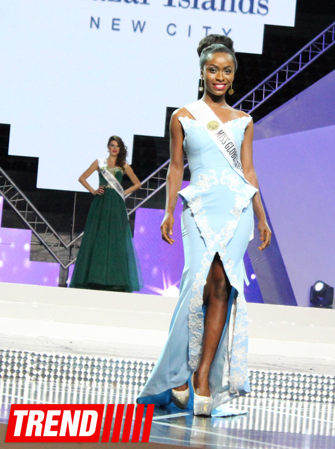Bakıda "Miss Globe International" beynəlxalq gözəllik müsabiqəsinin qalibi (FOTO)