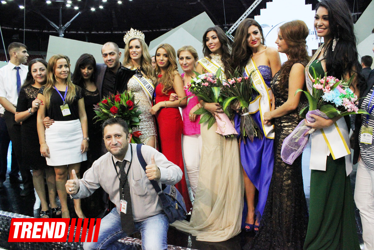 Bakıda "Miss Globe International" beynəlxalq gözəllik müsabiqəsinin qalibi (FOTO)