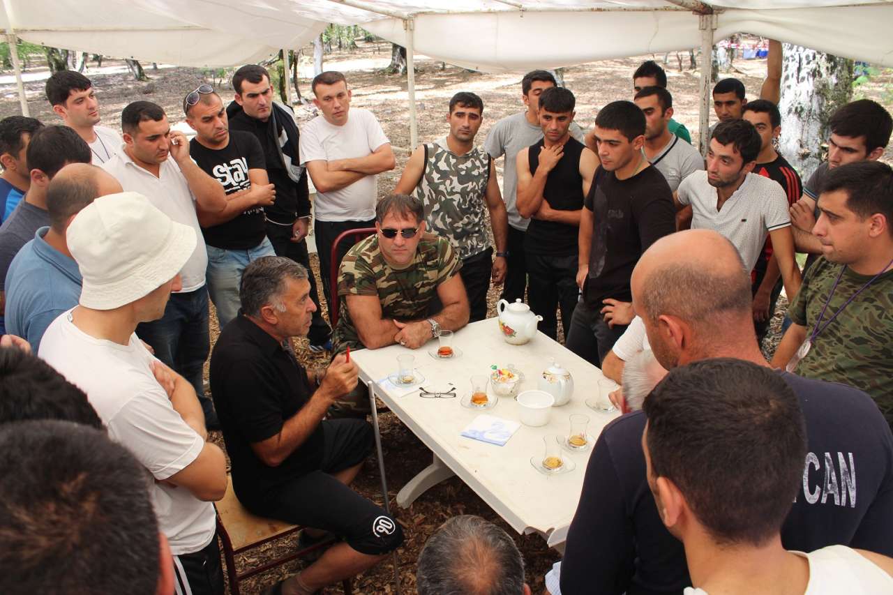 FHN-çilər səmti müəyyənetmə idmanı üzrə yarışıblar (FOTO)