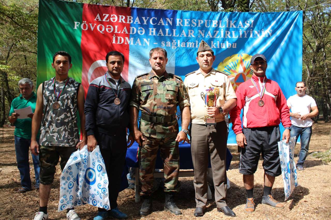 FHN-çilər səmti müəyyənetmə idmanı üzrə yarışıblar (FOTO)