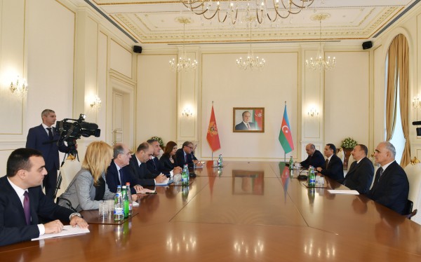 Prezident İlham Əliyev: Azərbaycan və Monteneqro arasında ticarət əlaqələrinin inkişafı üçün yaxşı imkanlar var (FOTO)