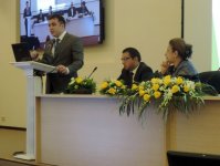 Leyla Əliyevanın təşəbbüsü ilə Kaluqa vilayətində azərbaycanlı birinci kurs tələbələri üçün seminar keçirilib (FOTO)