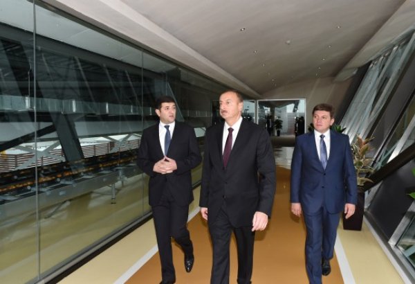 Prezident İlham Əliyev Gilan Qida Şəhərciyi ilə tanış olub (FOTO)
