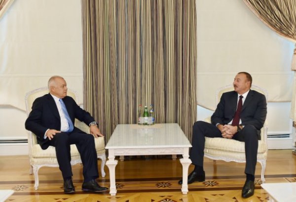İlham Əliyev "Rossiya Seqodnya" beynəlxalq informasiya agentliyinin baş direktorunu qəbul edib