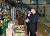 Prezident İlham Əliyev Gilan Qida Şəhərciyi ilə tanış olub (FOTO)