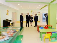Prezident İlham Əliyev İsmayıllıda körpələr evi-uşaq bağçasının açılışında iştirak edib (FOTO)