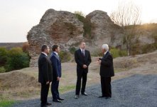 Qəbələ Arxeoloji Mərkəzinin açılışı olub (FOTO)