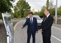 Mirzəbəyli-Çuxur Qəbələ-Dizaxlı-Çarxana avtomobil yolu istifadəyə verilib (FOTO)