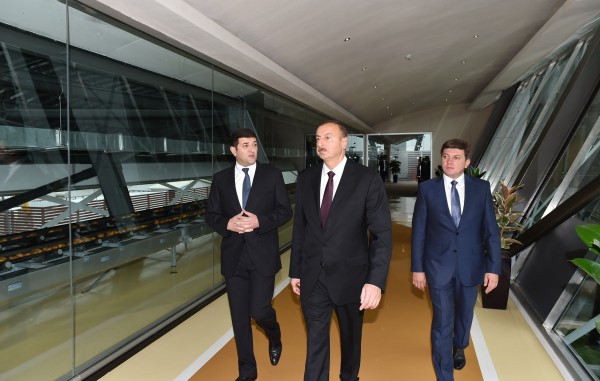Prezident İlham Əliyev Gilan Qida Şəhərciyi ilə tanış olub (FOTO)