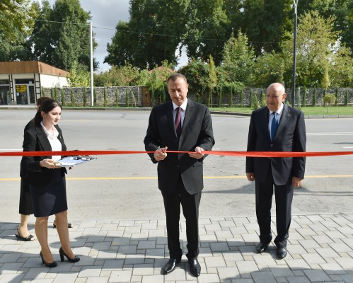 Yeni Azərbaycan Partiyası İsmayıllı rayon təşkilatının inzibati binasının açılışı olub (FOTO)
