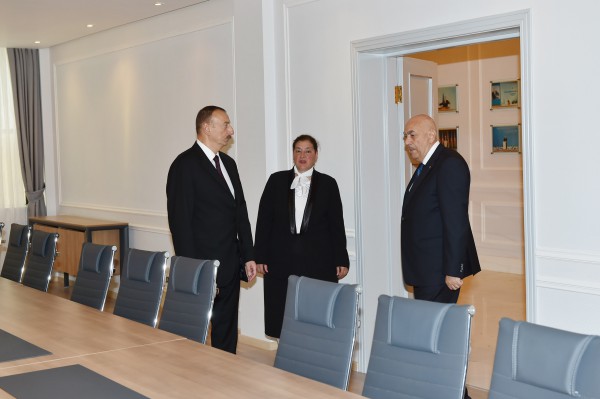 Yeni Azərbaycan Partiyası İsmayıllı rayon təşkilatının inzibati binasının açılışı olub (FOTO)