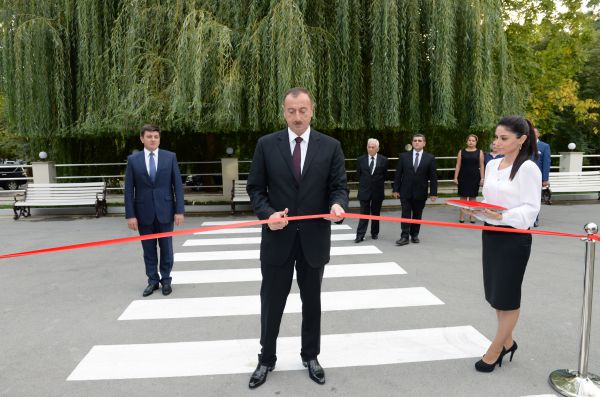 Qəbələ Arxeoloji Mərkəzinin açılışı olub (FOTO)