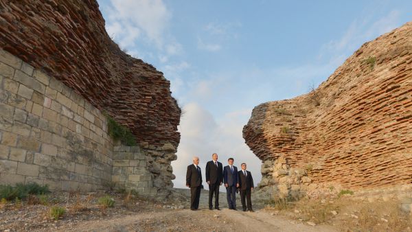 Qəbələ Arxeoloji Mərkəzinin açılışı olub (FOTO)