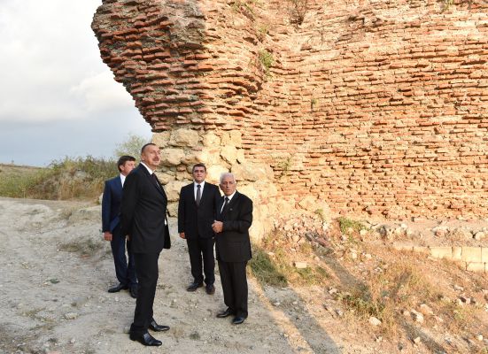 Qəbələ Arxeoloji Mərkəzinin açılışı olub (FOTO)