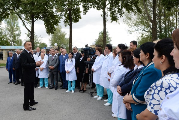 Prezident İlham Əliyev: "Bu gün Azərbaycan dünya miqyasında öz sözünü deyən ölkədir" (FOTO)