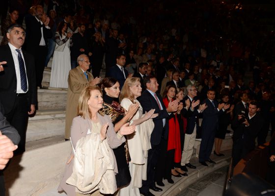 Birinci xanım Mehriban Əliyevanın iştirakı ilə Afinada Azərbaycan Mədəniyyəti Günləri başlayıb (FOTO)