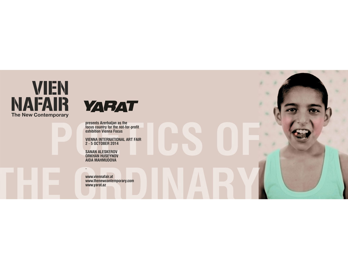 "YARAT" "VIENNAFAIR The New Contemporary" sərgisi çərçivəsində "Adiliyin şeiriyyatı" adlı tədbiri ilə təmsil olunur