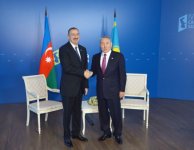 İlham Əliyev və Nursultan Nazarbayevin Həştərxanda görüşü olub (FOTO)