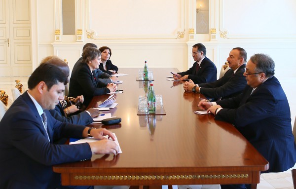 İlham Əliyev BMT İnkişaf Proqramının rəhbərini qəbul edib (FOTO)