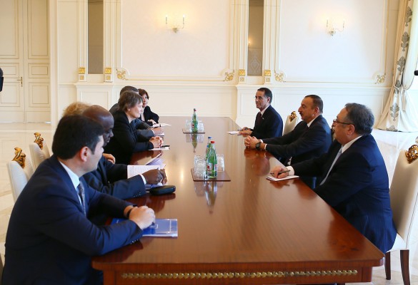 İlham Əliyev BMT İnkişaf Proqramının rəhbərini qəbul edib (FOTO)