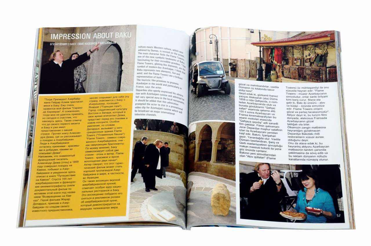"Baku Guide" bələdçi kataloqunun oktyabr sayı çapdan çıxıb (FOTO)