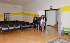 Mehriban Əliyeva Nizami rayonunda əsaslı təmirdən sonra körpələr evi-uşaq bağçasının açılışında iştirak edib (FOTO)