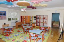 Mehriban Əliyeva Nizami rayonunda əsaslı təmirdən sonra körpələr evi-uşaq bağçasının açılışında iştirak edib (FOTO)