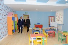 Azərbaycanın birinci xanımı Mehriban Əliyeva Yasamal rayonunda yeni inşa edilən körpələr evi-uşaq bağçasının açılışında iştirak edib (FOTO)
