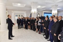 Prezident İlham Əliyev Xırdalanda Heydər Əliyev Mərkəzinin açılışında iştirak edib (FOTO)